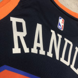 2022-23 KNICKS RANDLE #30 Black Top Quality Hot Pressing NBA Jersey (Trapeze Edition) 飞人版