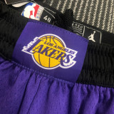 2020-21 LAKERS Purple Top Quality NBA Pants (Trapeze Edition) 飞人版