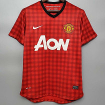 2012-2013 Man Utd Home Retro Soccer Jersey