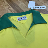 1958 Brazil Home Retro Soccer Jersey