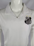 1970 Santos FC White Retro Soccer Jersey