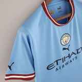 2022-23 Man City Home Fans Soccer Jersey