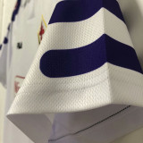 1998 Fiorentina Away White Retro Soccer Jersey