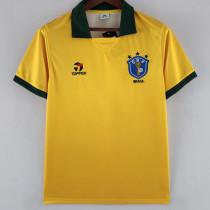 1988 Brazil Home Retro Soccer Jersey