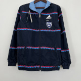 2022-23 ARS Royal blue & Blue Double Sided Windbreaker (双面风衣)