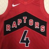 2022-23 Raptors BARNES #4 Red Top Quality Hot Pressing NBA Jersey