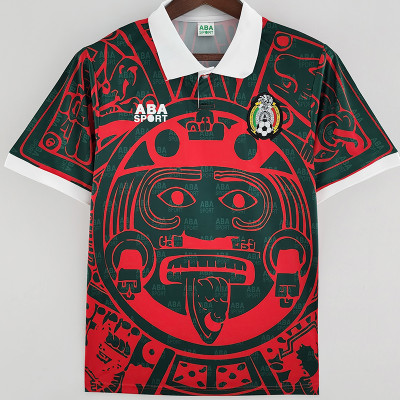 US$ 19.00 - 2014 Mexico Home Retro Soccer Jersey - m.