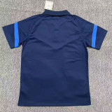 2023 Italy Royal Blue Classic Polo Short Sleeve