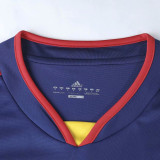 2010 Spain Away Long Sleeve Retro Soccer Jersey (长袖)(带胸前决赛字)