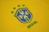 2000 Brazil Home Yellow Retro Soccer Jersey