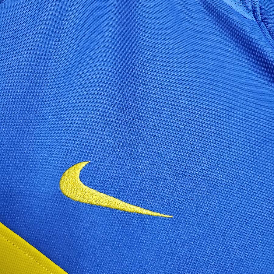 US 19.00 1999 2000 Boca Juniors Home Retro Soccer Jersey m