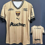 2022-23 RC Lens Special Edition Yellow Fans Soccer Jersey