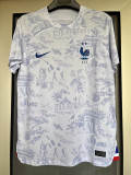 2022-23 France Away World Cup Fans Soccer Jersey