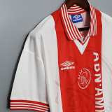 1995-1996 Ajax Home Retro Soccer Jersey