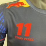 2023 F1 Red Bull #11 Royal Blue Racing Suit (圆领11号车)