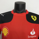 2023 F1 Formula One Ferrari #16 Red Racing Suit (圆领16号)