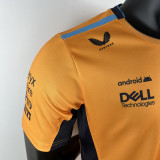 2023 F1 Formula One McLaren Yellow Racing Suit (圆领)