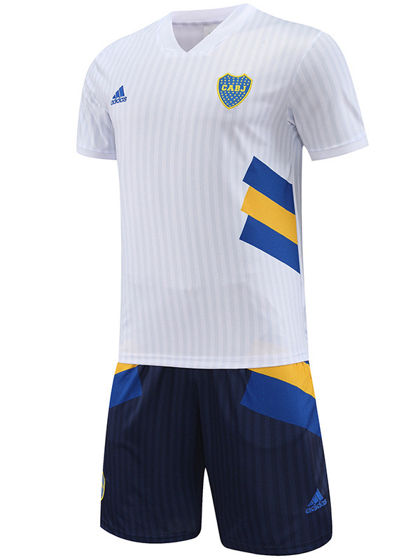 US$ 25.00 - 23-24 Boca Juniors White Training Short Suit - m.grkits.com