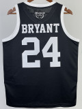 2023 LAKERS BRYANT #24 Black MAMBA Top Quality Hot Pressing NBA Jersey