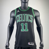 2022-23 CELTICS IRVING #11 Black Top Quality Hot Pressing NBA Jersey (Trapeze Edition) 飞人版