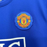 2008 Man Utd Third Long Sleeve Retro Soccer Jersey 长袖