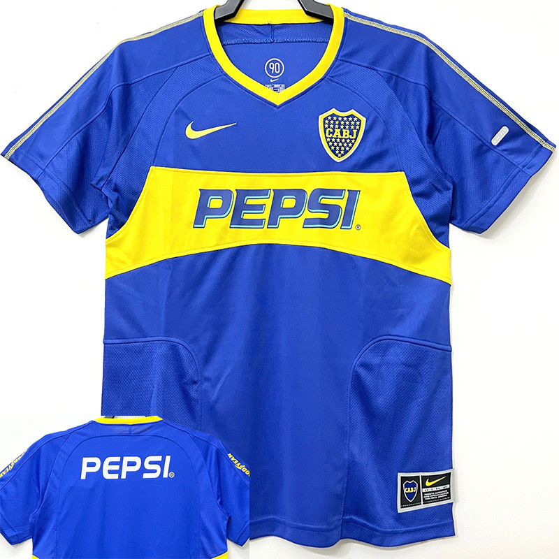 Nike Boca Juniors home soccer jersey 2003/2004