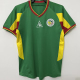 2002 Senegal Green Retro Soccer Jersey