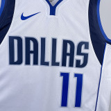 2022-23 Dallas Mavericks IRVING #11 White Home Top Quality Hot Pressing NBA Jersey