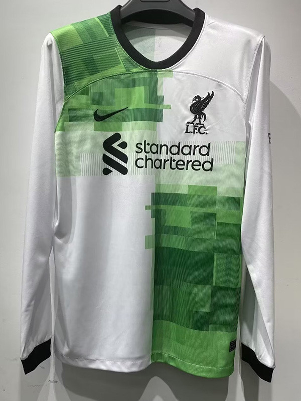 2023-24 LIV Away Long Sleeve Soccer Jersey (长袖)