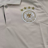 2023-24 Germany khaki Polo Short Sleeve