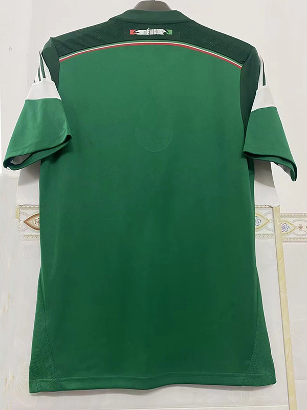 US 19.00 2014 Mexico Home Retro Soccer Jersey