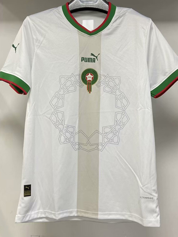 2022-23 Morocco Away World Cup Fans Soccer Jersey