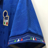 1994 Italy Home Blue Retro Soccer Jersey