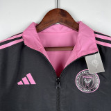 2023-24 Inter Miami Pink & Black Double Sided Windbreaker (双面风衣)