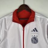 2023-24 Ajax Red & White Double Sided Windbreaker (双面风衣)