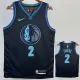 2022-23 Dallas Mavericks IRVING #2 Blue Black Top Quality Hot Pressing NBA Jersey