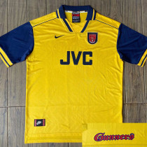 1996-1997 ARS Away Yellow Retro Soccer Jersey