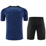 2023-24 INT Blue Training Short Suit