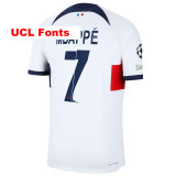 2023-24 PSG Away Fans Soccer Jersey