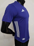 2023-24 Algeria Purple Blue Special Edition Player Version Soccer Jersey