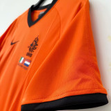 2000 Netherlands Home Retro Soccer Jersey