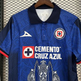 2023-24 Cruz Azul Blue Special Edition Fans Soccer Jersey