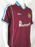1999-2001 West Ham Home Retro Soccer Jersey