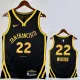 2023-24 WARRIORS WIGGINS #22 Black City Edition Top Quality Hot Pressing NBA Jersey (V领)
