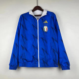 2023 Italy Blue & White Double Sided Windbreaker (双面风衣)