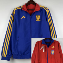 2023 Tigres UANL Blue & Red Double Sided Windbreaker (双面风衣)