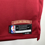 2023-24 Cleveland Cavaliers MITCHLL #45 Red City Edition Top Quality Hot Pressing NBA Jersey