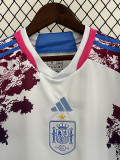 2023 Spain Purple Blue White Fans Soccer Jersey 一星