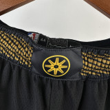 2023-24 WARRIORS Black City Edition Top Quality NBA Pants