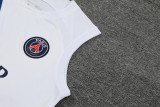 2023-24 PSG White Tank top and shorts suit